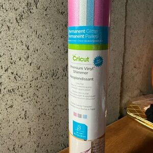 Cricut Premium Vinyl Shimmer - Pink and Blue